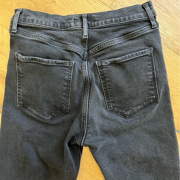 Agolde Riley High Rise Straight Crop - Picture 5 of 6